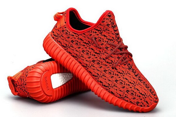 Yeezy Boost 350 V1 Kanye West Red FAST SHIPPING!