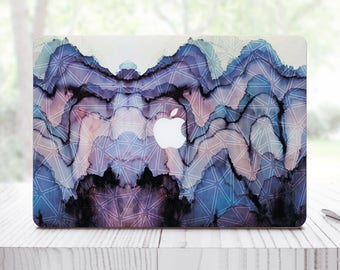 Purple Marble Mac Book Cover Mac Vinyl Cover MacBook 12 Skin MacBook Pro 13 Sleeve Gold MacBook Pro Retina 15 Sticker For Mac Air 11 ES0054