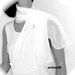 Pure White Scarf, Optic White Small Shoulder Wrap, Bridal Wedding Shawl, Flower Girl, Petite S XS, Pure Silk Chiffon, Artinsilk.