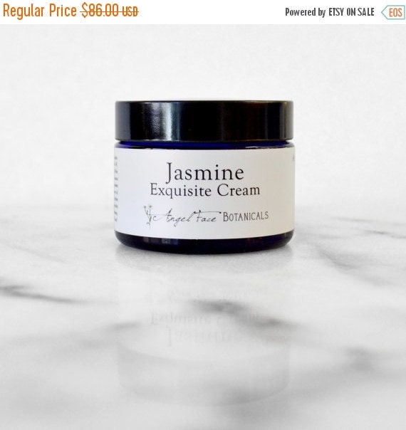 SALE Jasmine Exquisite Facial Cream New Organic by SpaGoddess