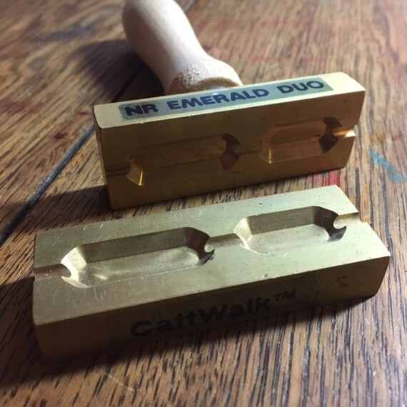 Lampworking bead press by Catwalk tools brass bead shaping