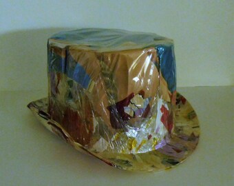 Naughty and Nice Girlie Party Hat 1950's - 1960's Risque Top Hat