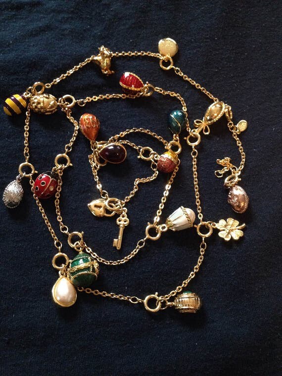 Vintage Joan Rivers Queen of Romania Egg and charm costume