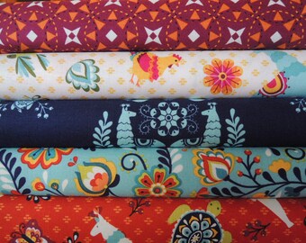 Juxtaposey Rag Quilt Kit, Fabric by Riley Blake , Easy to Make, Personalized, Bin A, Sewing Available