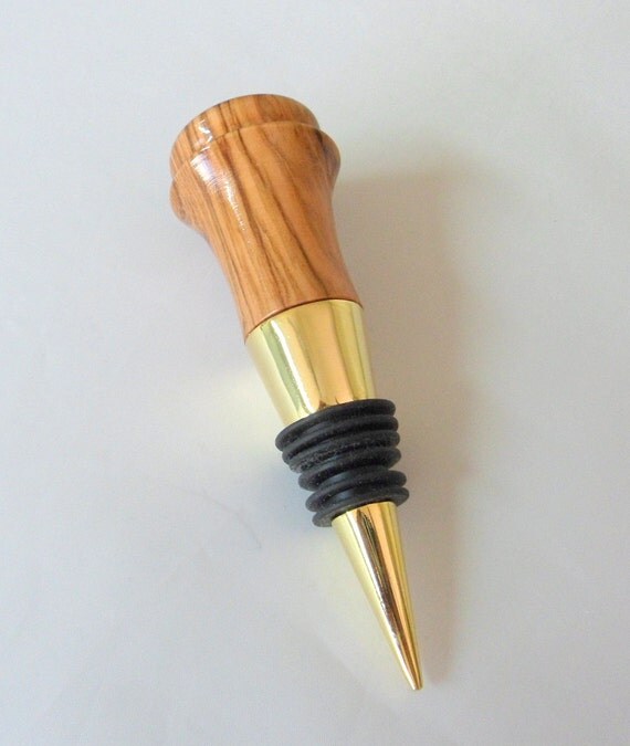 Wood Bottle Stopper Handmade Wine Bottle Stopper Hand Crafted