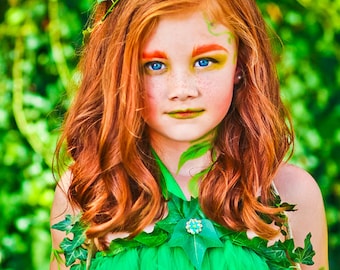 Poison Ivy Halloween Costume | Poison Ivy Costume | Poision Ivy Tutu Dress | Poison Ivy Tutu Costume | Poison Ivy | Gotham | Batman Tutu