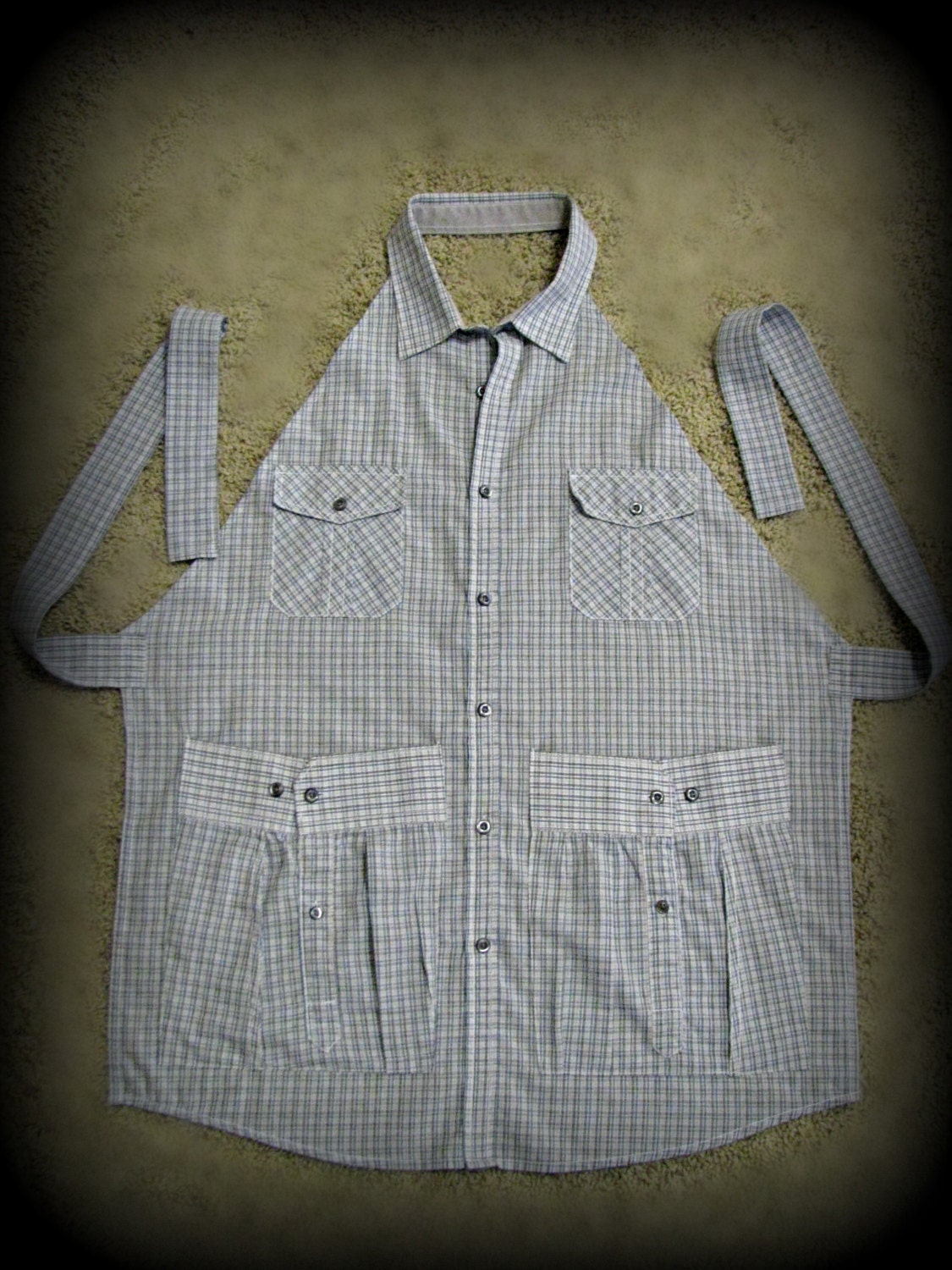 Custom Made Men's Shirt Apron from YOUR treasured piece of