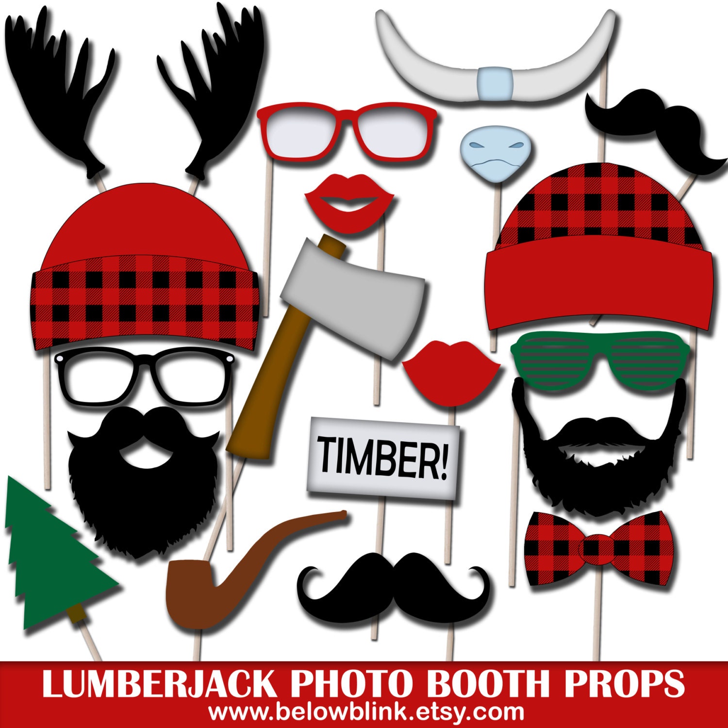lumberjack-photo-props-printable-lumberjack-photo-booth