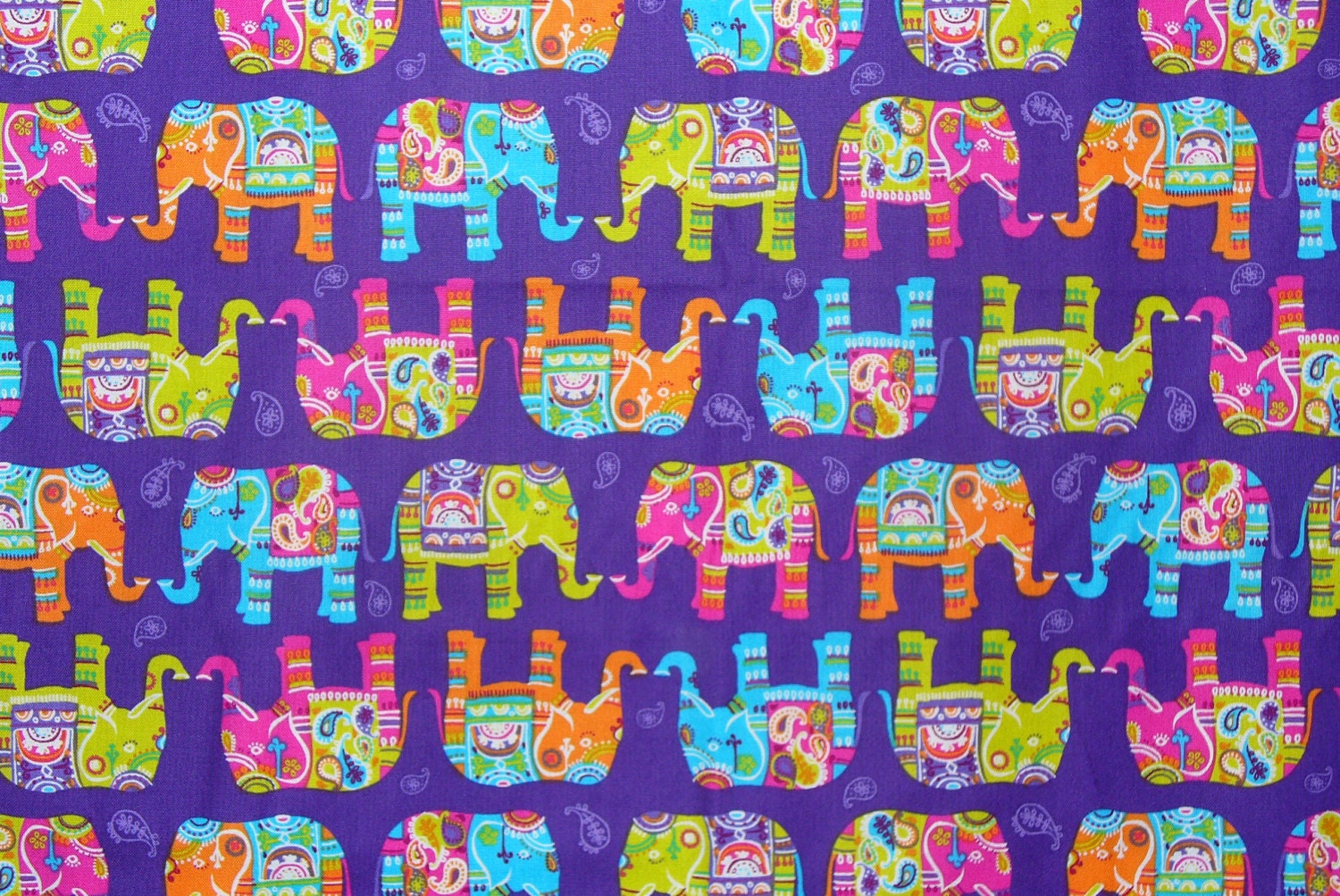 Elephant Fabric Patterned Elephant Timeless Treasures On