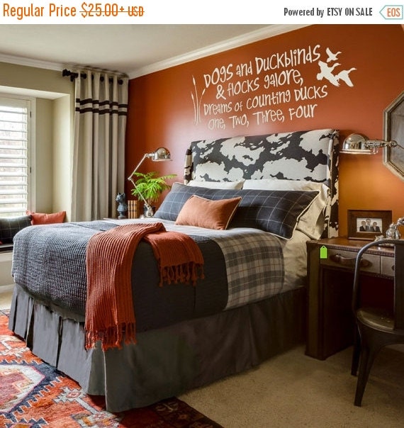 SALE Hunting Wall Decals Nursery Fishing by VinylThingzWalls