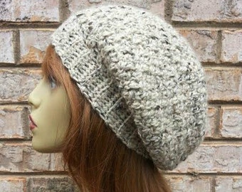 Womens Winter Hat Alpaca Womens Winter Hat Slouchy Womens Winter Hat Crochet Womens Winter Hat Alpaca Women Winter Hat Oatmeal Free Shipping