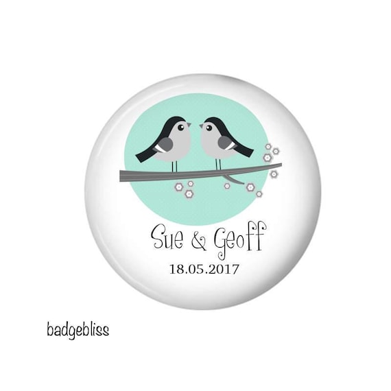 Wedding favour fridge magnets 20 personalised wedding magnet gifts