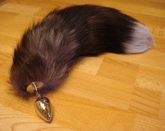 Faux Fox Tail Butt Anal Plug Sexy Bdsm Romance Sex Toy Funny Adult Product Cosplay Pet Play Bdsm