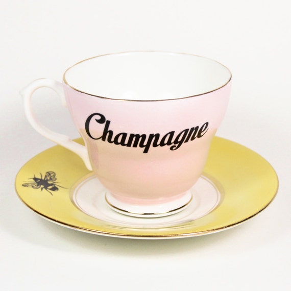 champagne teacup