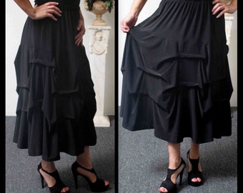 New Lagenlook Plus size skirt and Regular size skirt, Addition to our Travel Line.