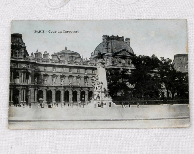 4 Antique Unused Black and White Picture Postcard of Parisian Monuments, Paris, Retro, Vintage, Home, Interior, French Decor, Shabby, 4 Antique Unused Black and White Picture Postcard of Parisian Monuments, Paris, Retro, Vintage, Home, Interior, French Decor, Shabby,