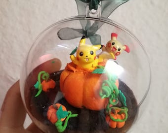 Pumpkin patch pokemon habitat terrarium