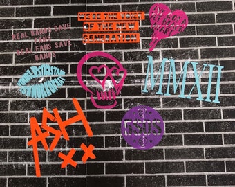 5 Seconds of Summer 5SOS Vinyl Decals | Stickers