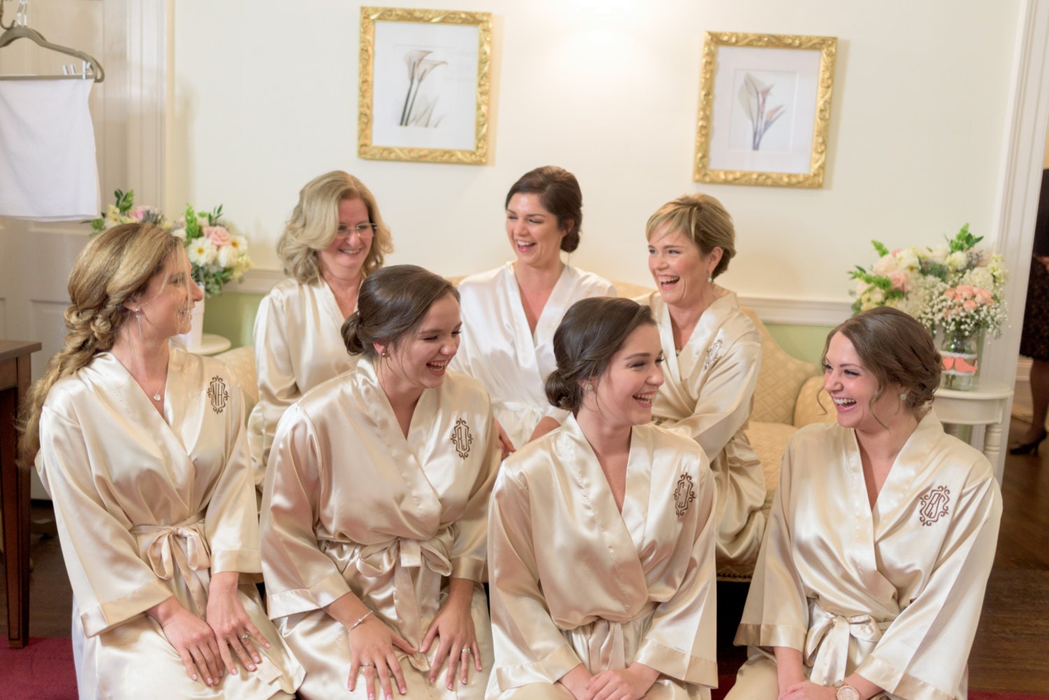 bridesmaids robes set of 5