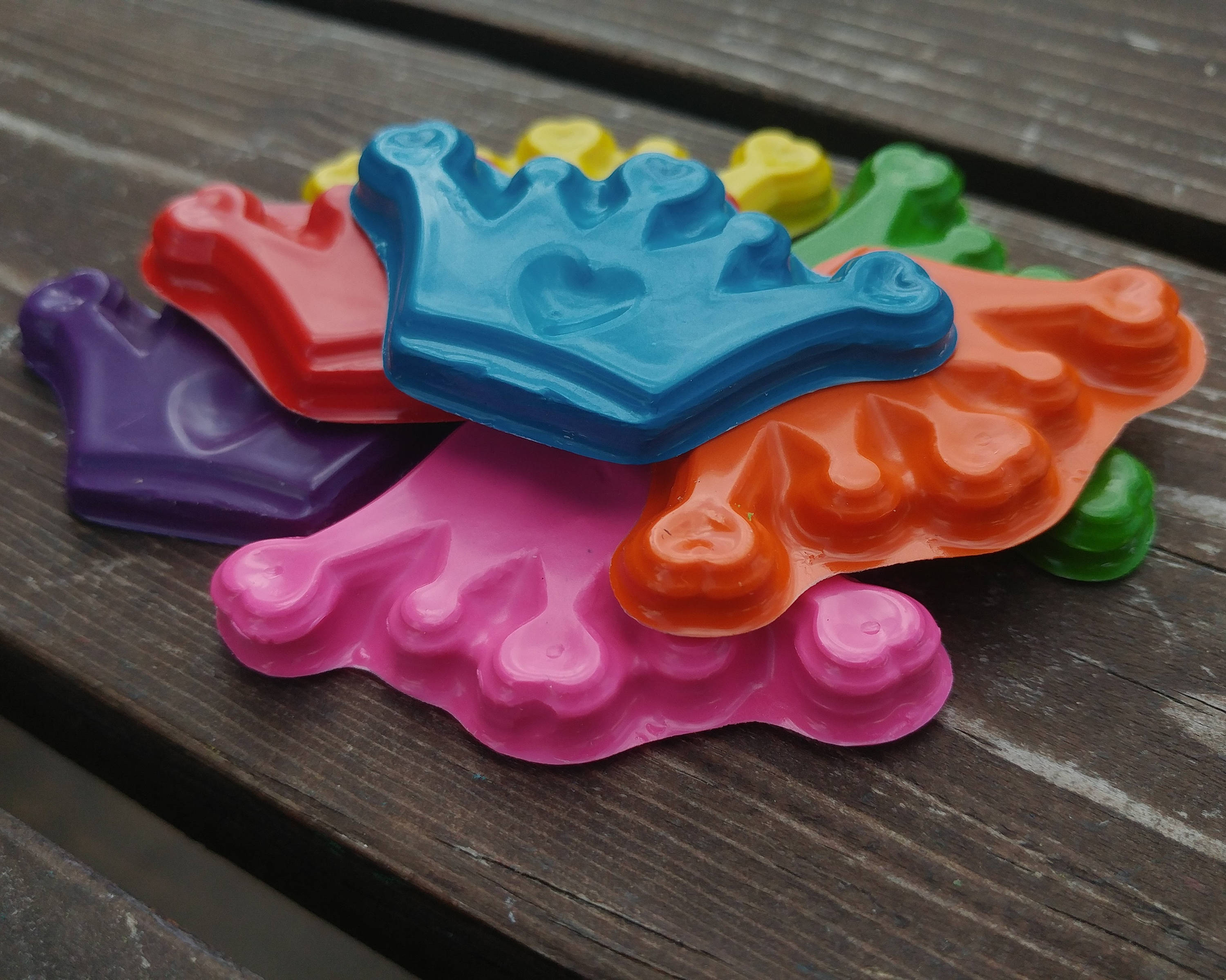 Princess Tiara Crown Crayons set of 5 Party Favors Princess Party