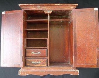 Miniature Wardrobe Cedar Chest