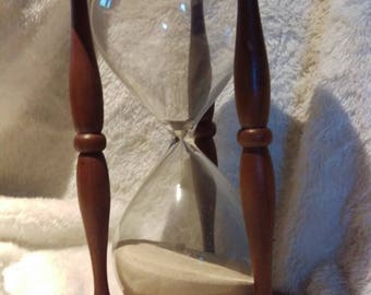 REAL WORKING HOURGLASS - Around 11" tall!