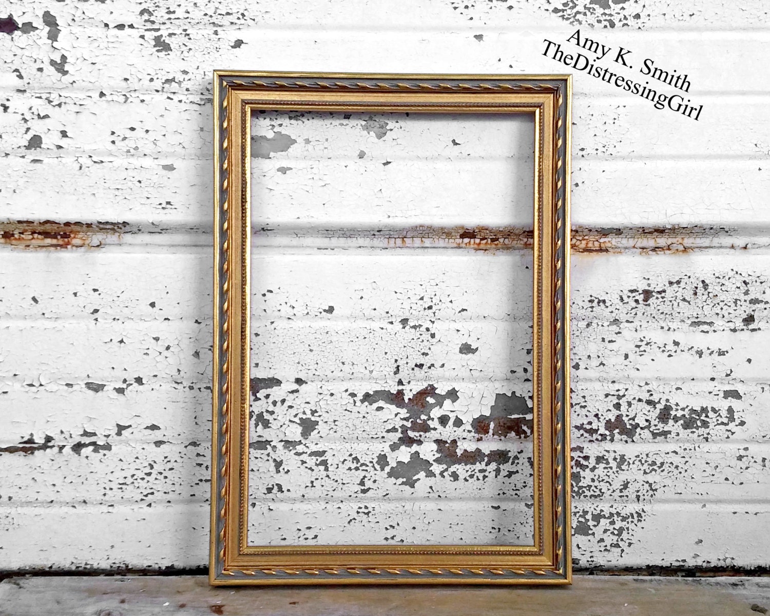 Ready to ship 12x18 Metallic Gold Frame One 18 by 12 Gold