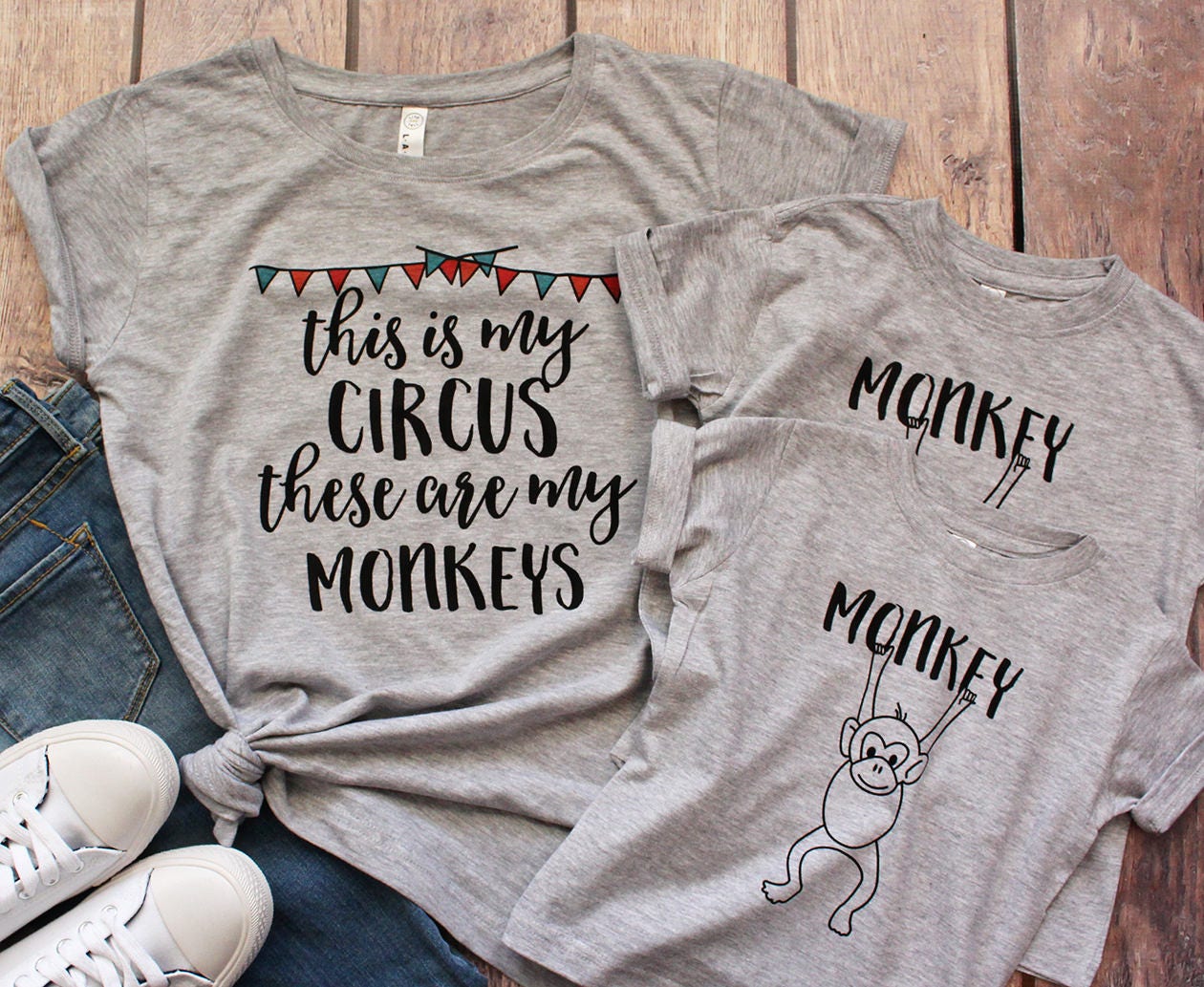 Download This is my circus these are my monkeys shirt Funny Mom Shirt