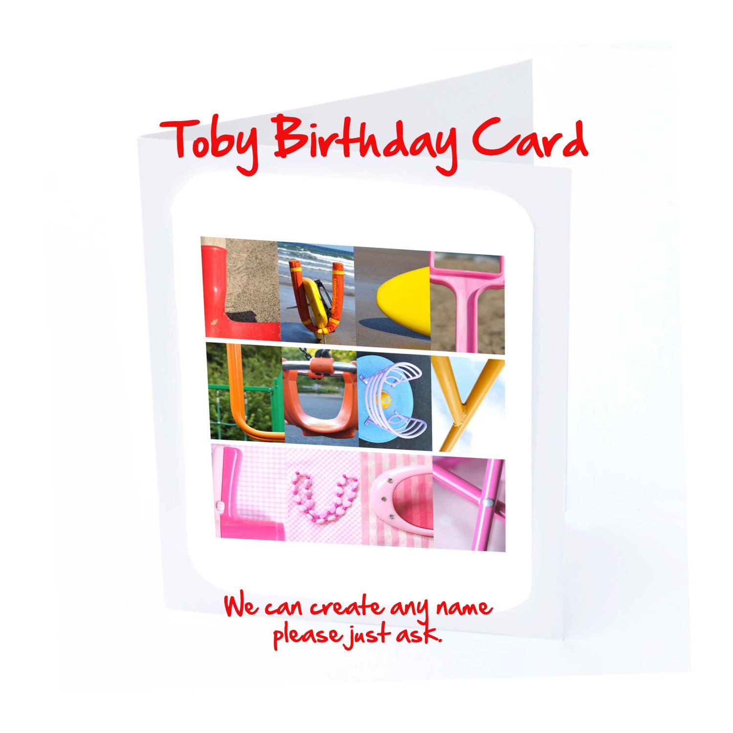 Lucy Personalised Birthday Card