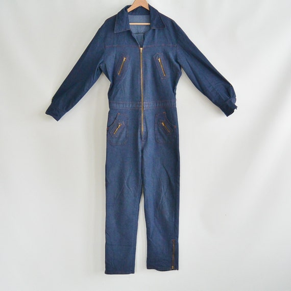 Reserved for AMY Denim Coveralls Jumpsuit Mechanic Suit