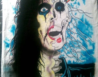 Alice Cooper Airbrushed t-shirts Trash replica
