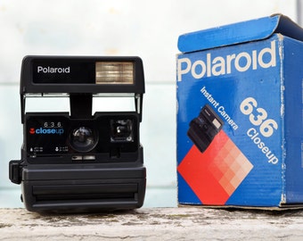 Polaroid Close Up 636, Polaroid Camera, Tested & Working, Vintage Camera, Retro Camera, Collectibles, with or without film