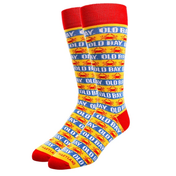 Old Bay Striped Dress Socks