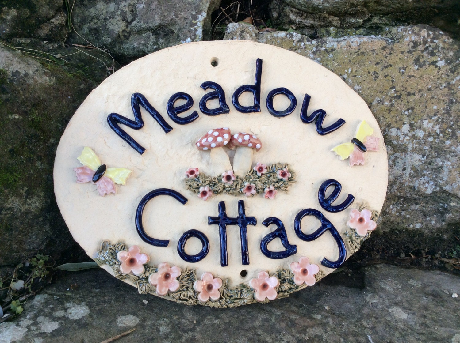 House name plaque custom made address plaque ceramic house House name plaque custom made address plaque ceramic house