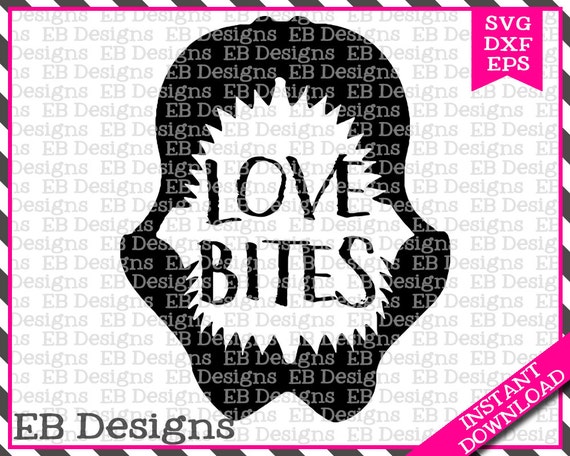 Download Love Bites Valentine Cut File SVG EPS and DXF