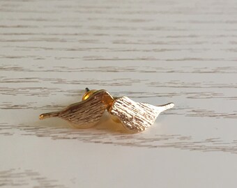 Gold Stud Earrings birdie