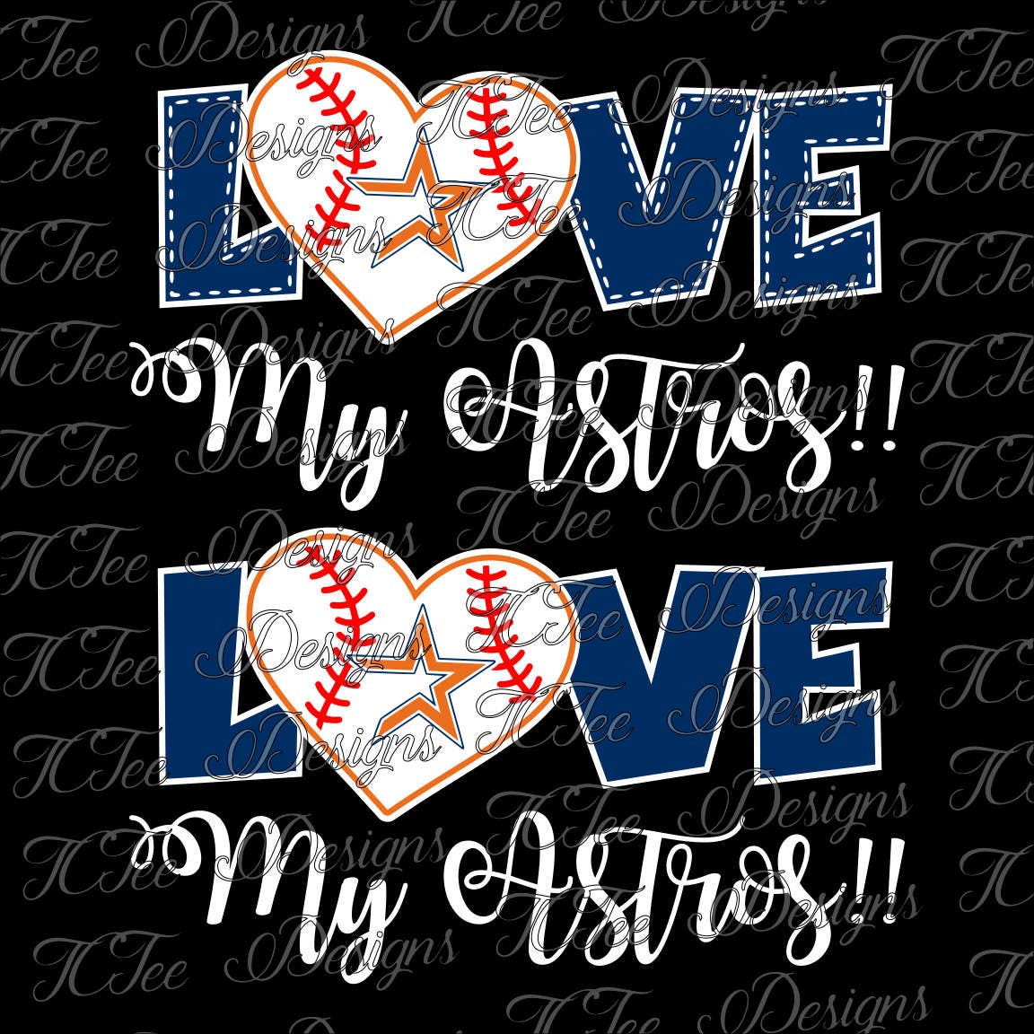 Download Love My Astros - Houston Astros Baseball - SVG Design ...