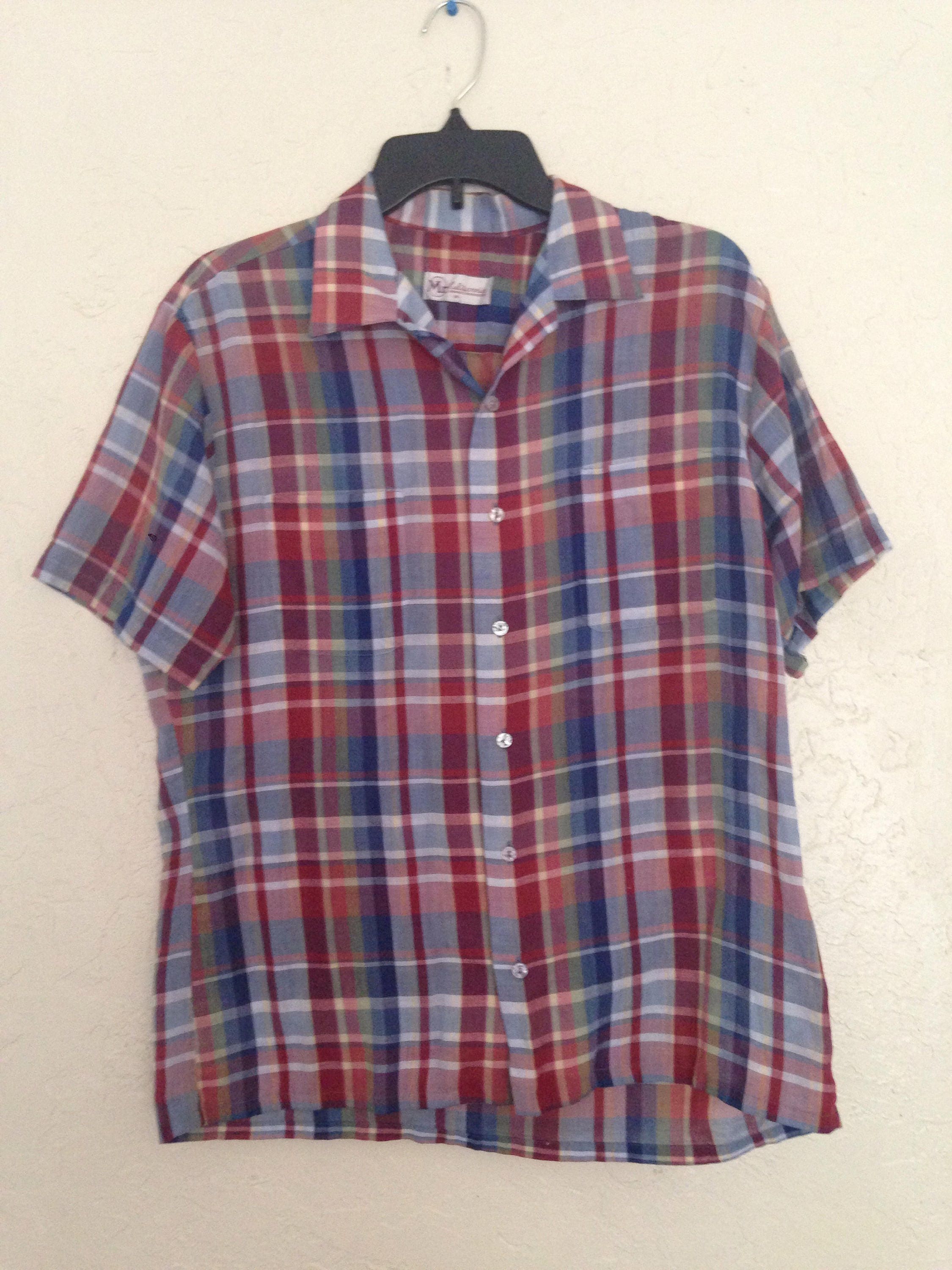 retro shirts men's