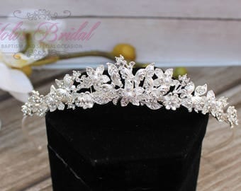 FAST Shipping!!! Butterfly Tiara, Swarovski Tiara with Butterflies, CristalTiara, Wedding Tiara, Crown, Princess Tiara, Quinceañera