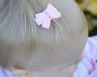 Britta - velcro hair bow - velcro bow - baby bows - baby headband - toddler bows - preemie headband- baby girl headband - tiny baby bows