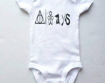 Harry Potter Onesies®- Always Onesies®- Harry Potter Always Onesies® - Baby Shower gift - Harry Potter inspired Onesies®- Baby Harry Potter