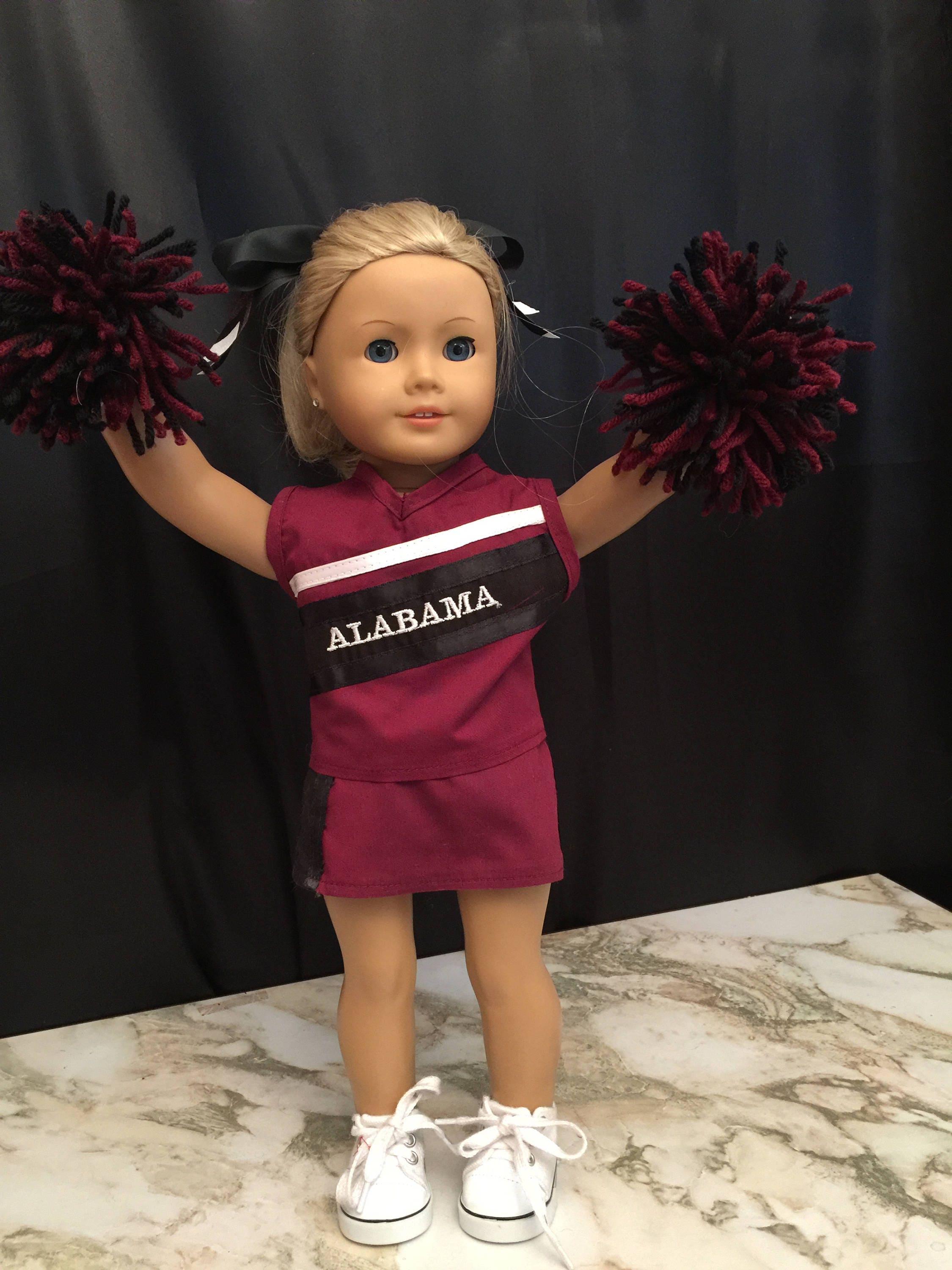 18 inch doll cheer outfit