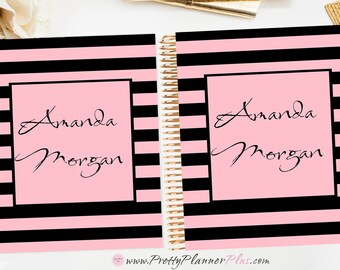 CUSTOM Printable Planner Cover Set, for use with Erin Condren LifePlanner™ and The Happy Planner®,C76