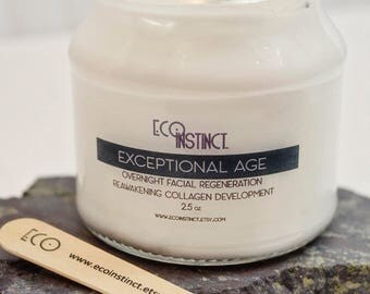 Collagen Regeneration Facial Formula | Face Cream | Collagen Rebuilding for Aging Skin | Exceptional Age Face Moisturizer