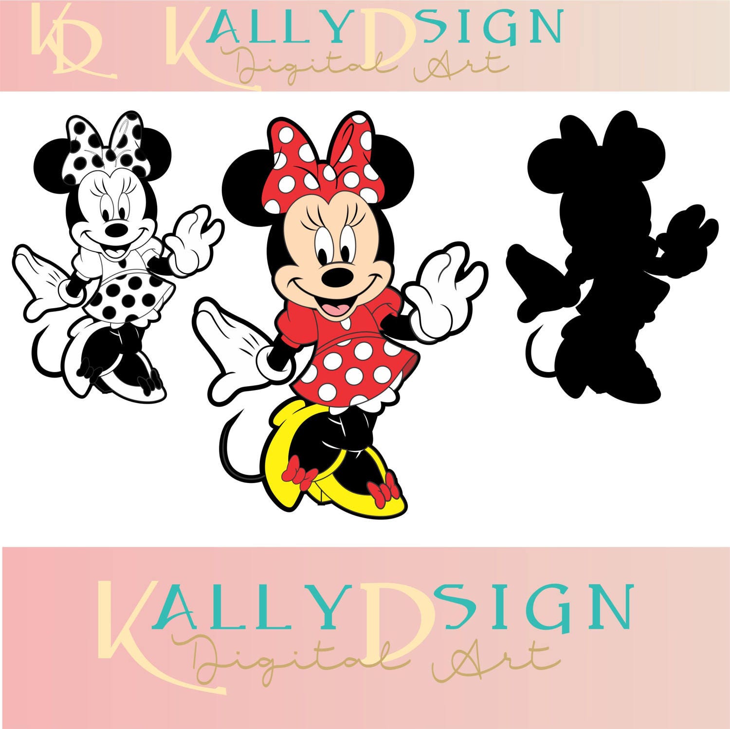 Download Disney minnie svg files for cricut from KallyDSign on Etsy ...