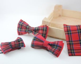 Carnegie Dress Tartan Bow Tie