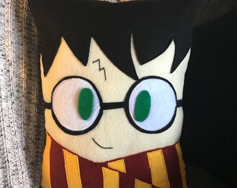 Harry Potter Pillow, Hermione pillow, Gryffindor house pillow,