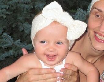 Baby headband baby head wrap baby headwrap baby bow headband baby girl clothes baby girl outfit newborn girl coming home outfit baby gift