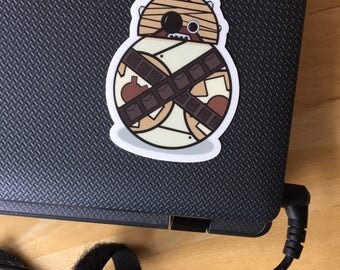 BB-8/Tusken Raider Star Wars vinyl sticker