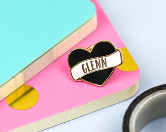 Glenn Lapel Pin | cute enamel pin hat badge walking dead lucille
